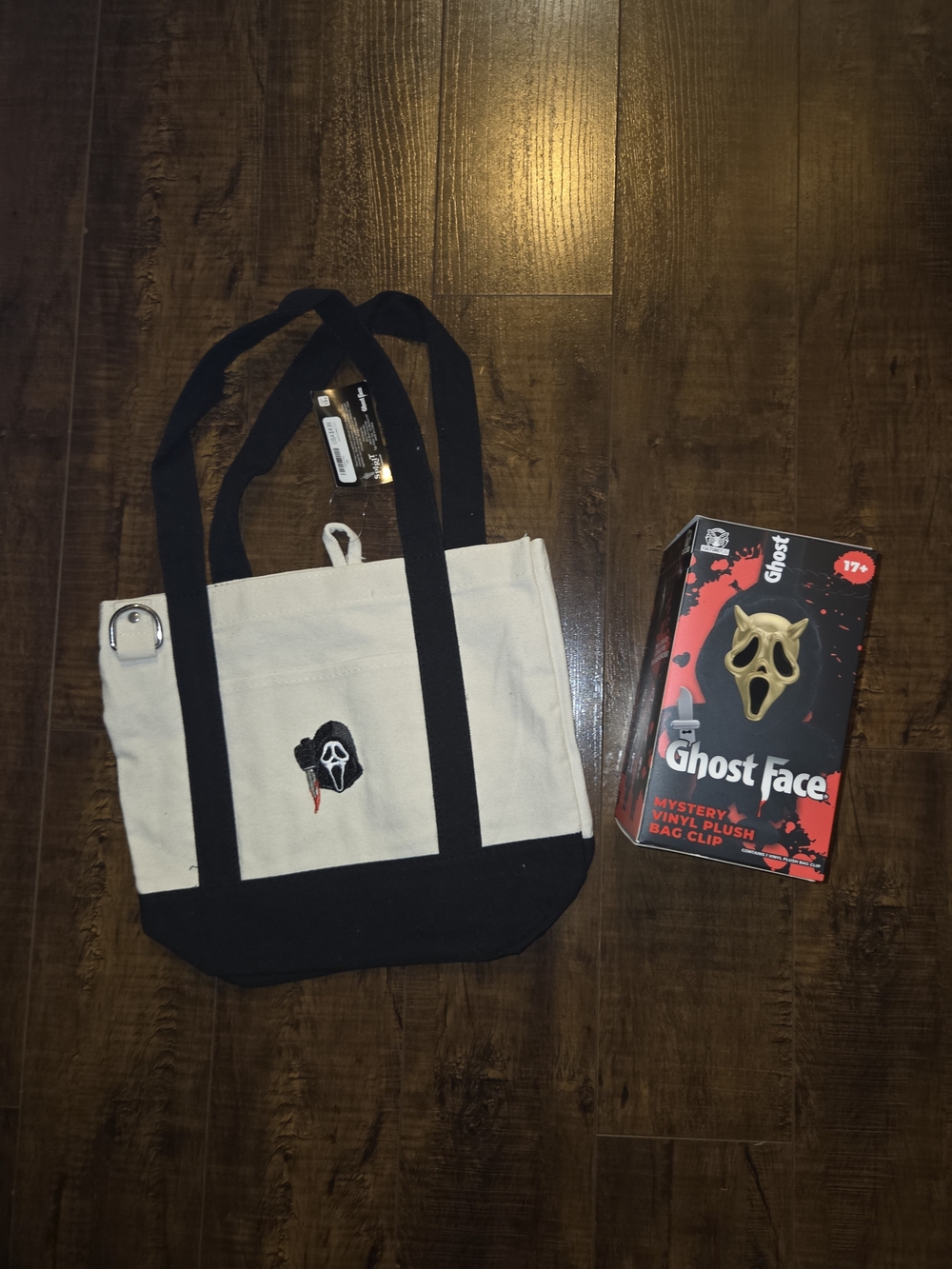 Ghostface vital tote and mystery blind box plush spirit halloween